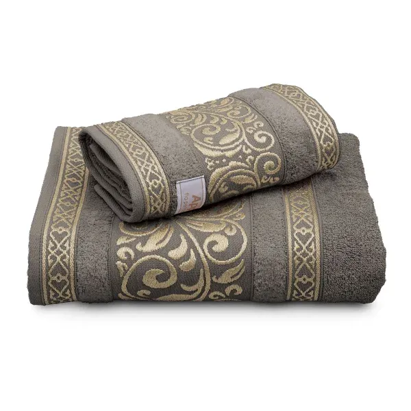 Jogo de Toalhas 2 Peças Fio Penteado Appel Home La Vie – 100% Algodão – Cinza