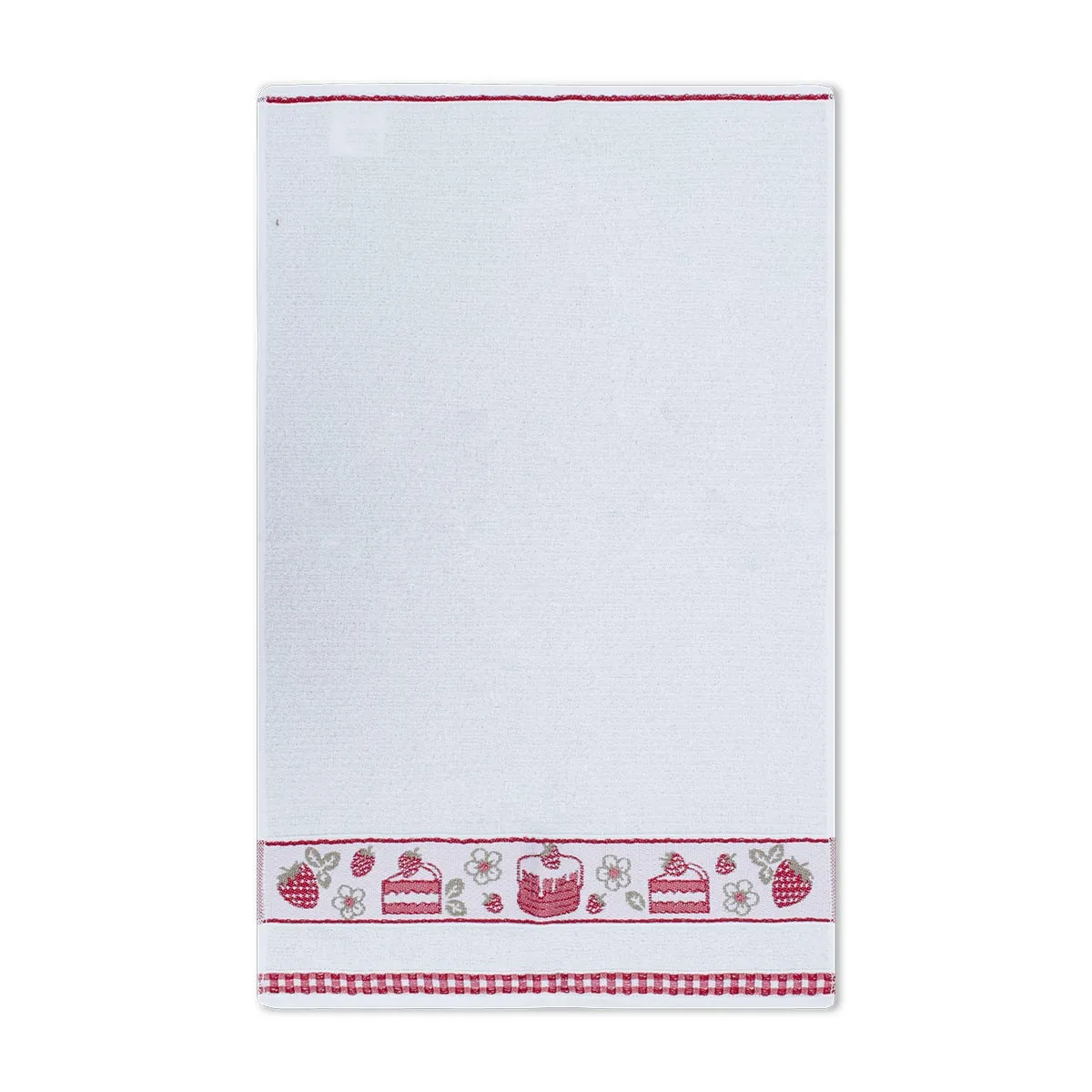 Pano de Prato Felpudo Gourmet Appel Home – Jacquard 100% Algodão – Bolo