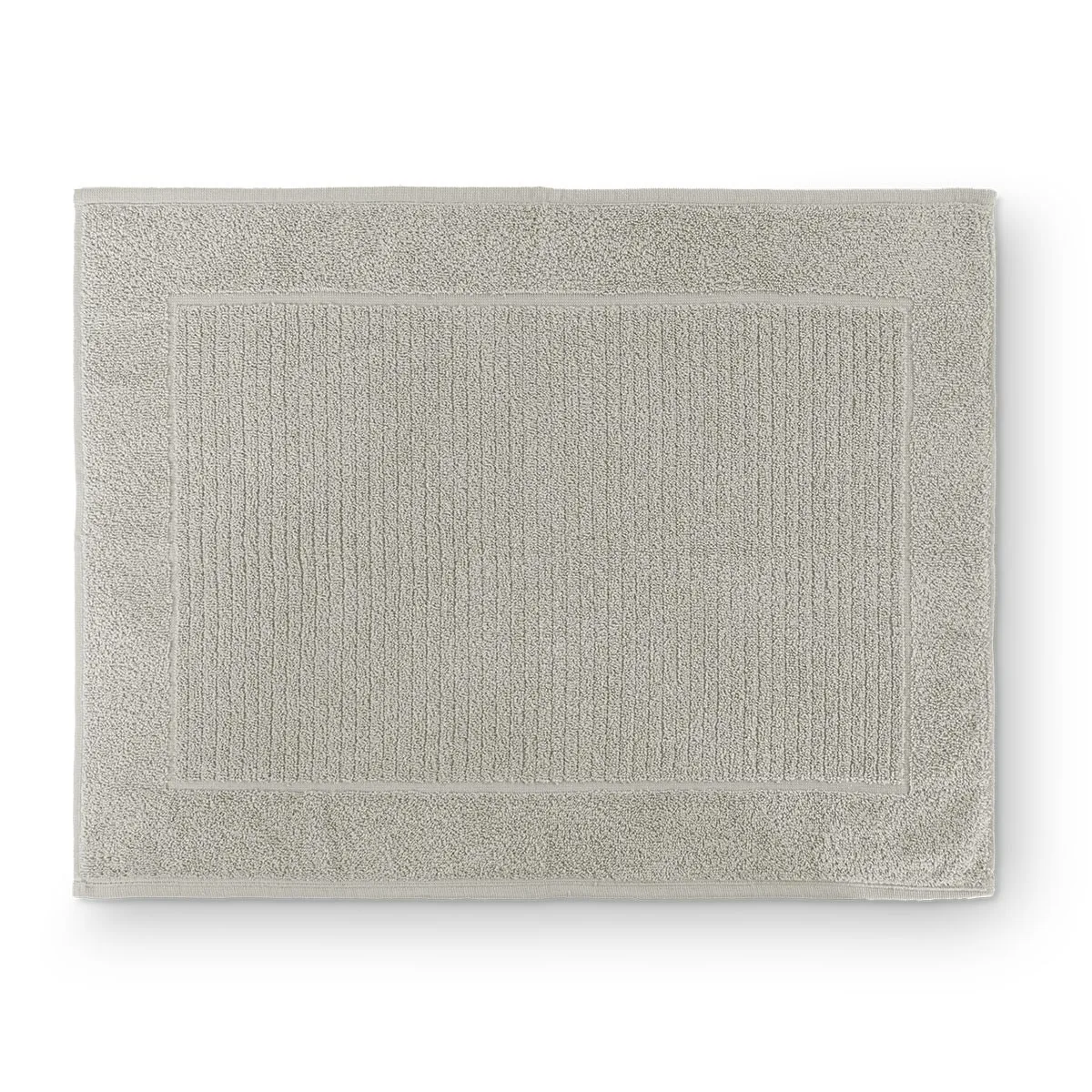 Toalha de Piso para Banheiro Loft Appel Home – 100% Algodão – 600g/m² – Prata