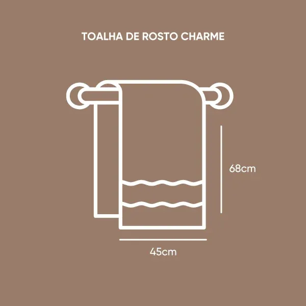 Toalha de Rosto Appel Home Charme Barra Jacquard Aveludada – 100% Algodão 45cm x 68cm – Verde Campestre, foto 3